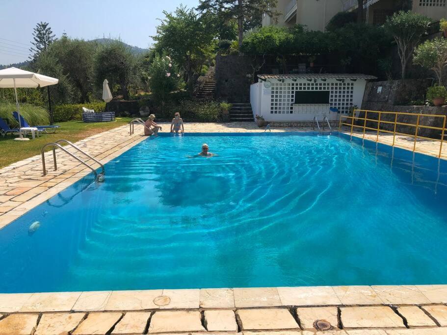 Sea View Apartment With Swimning Pool Mesongí Dış mekan fotoğraf