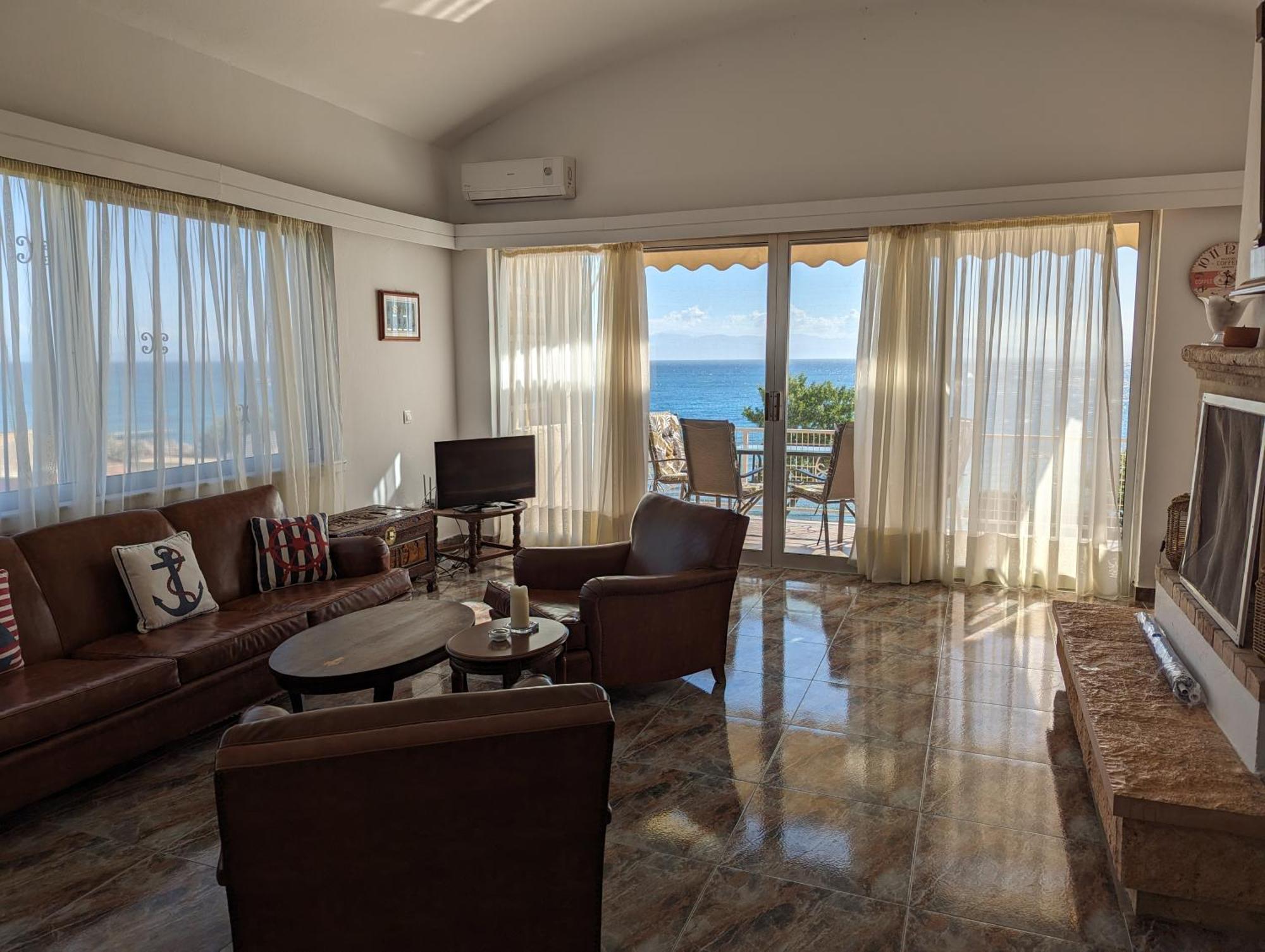 Sea View Apartment With Swimning Pool Mesongí Dış mekan fotoğraf